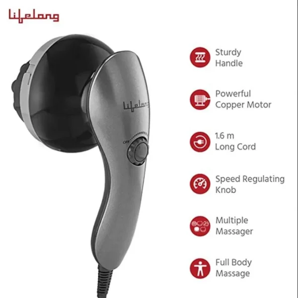 Lifelong Electric Handheld Full Body Massager LLM171